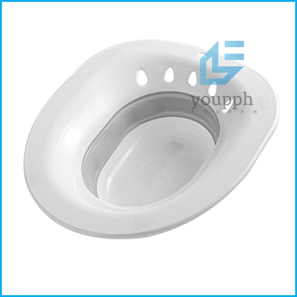 Sitz Bath Toilet Seat Collapsible Seat Sitz Foldable Squat Free Sitz