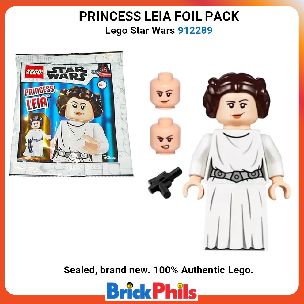 Lego Star Wars 912289 Princess Leia Foil Pack Shopee Philippines