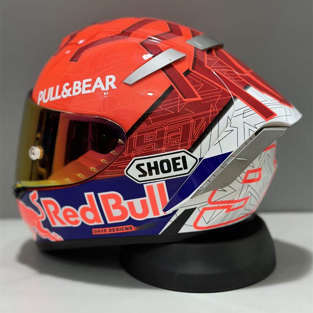 red bull shoei helmet - X-Fifteen Marquez 7 day energy to every ride with the RPHA 1N Jerez Red Bull Helmet New Gear: HJC's RHPA 1N