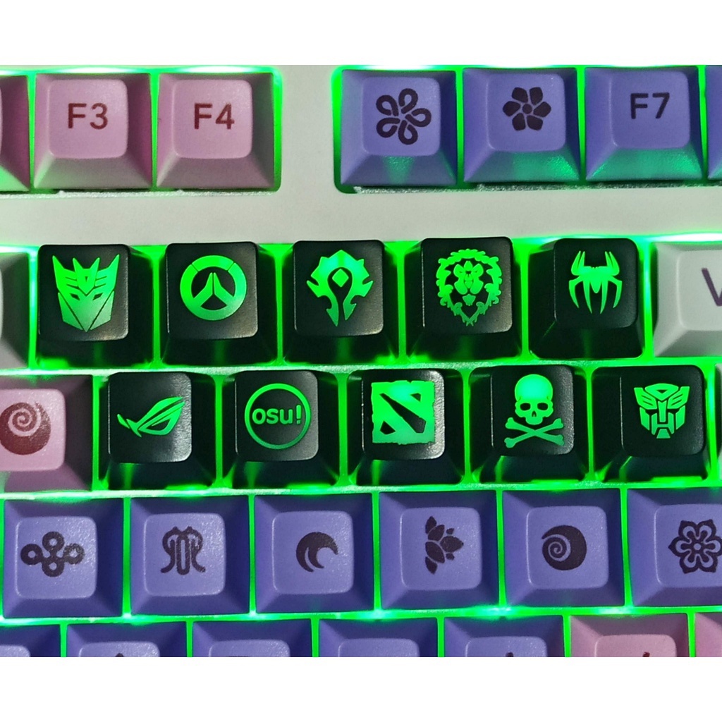 Transformers Translucent Keycap ABS R4 Keycap for Mechanical Keyboard ...