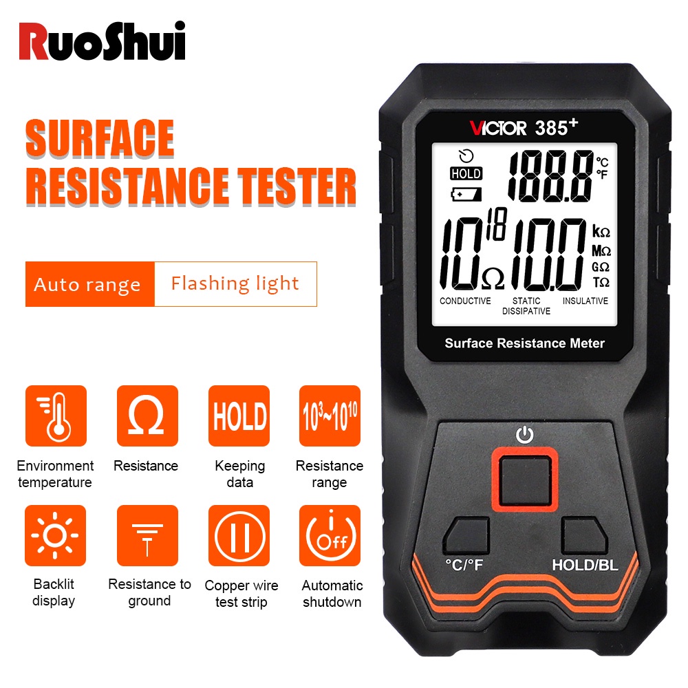 New Products 385+ Surface Resistance Meter New In Electronic Components ...
