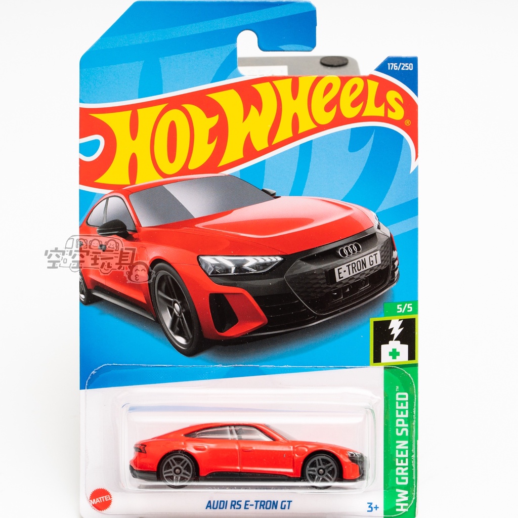 Hot Wheels 2022 #176 &ndash; Audi RS E-Tron GT Rossa Scala 1:64 Diecast