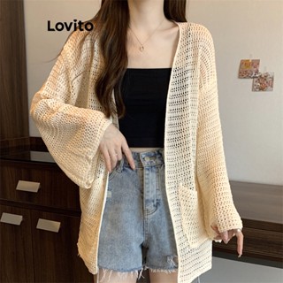 Lovito Women Basic Cardigans LNA17058 | Shopee Philippines