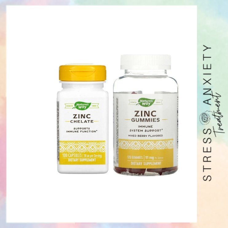 Nature's Way Zinc Chelate / Lozenges Calcium Magnesium Zinc Cal Mag