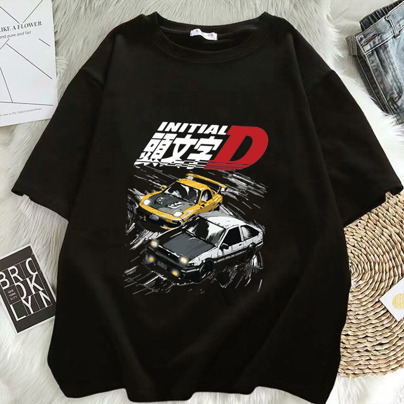 2019 Short Sleeve O Neck Initial D AKIRA AE86Takumi Fujiwara Tofu Shop T SHIRT T - Foto 13