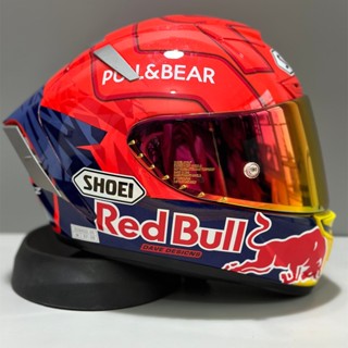 Shoei X Helmet Shoei Full Face Red Bull Motorcycle Helmet Riding Motocross Racing Helmet