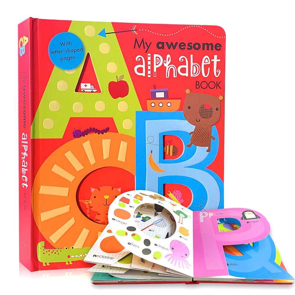 [Ready Stock] My Awesome Alphabet Children Educational Book Bedtime ...