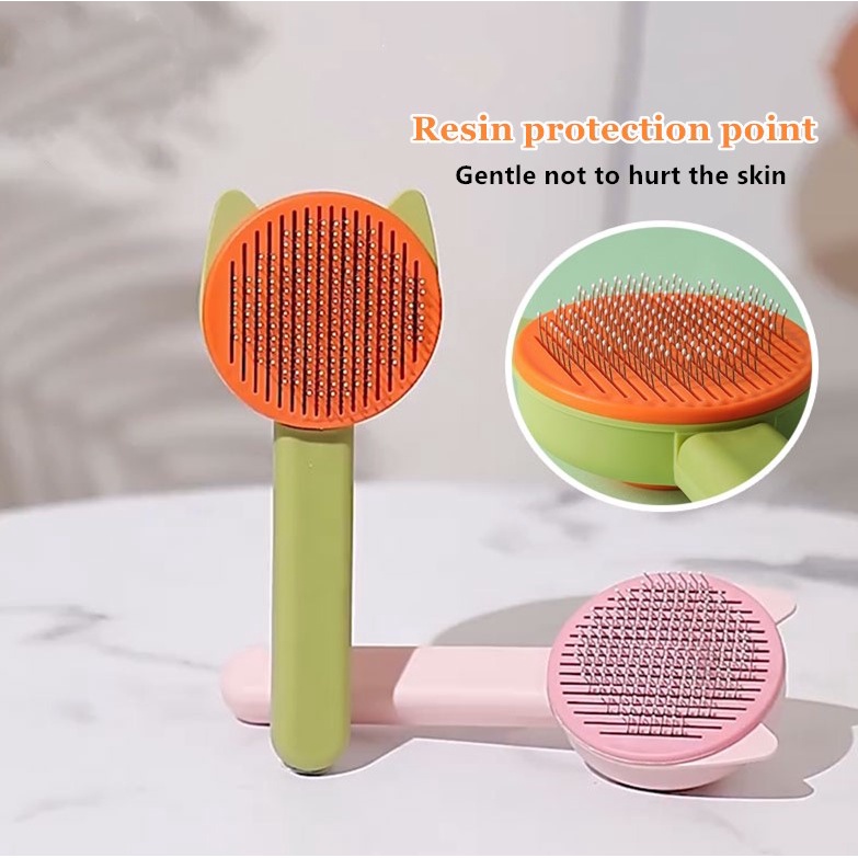 Pet Cat Comb Brush Cat Dog Brush Grooming Cleaning Comb Hair Fur