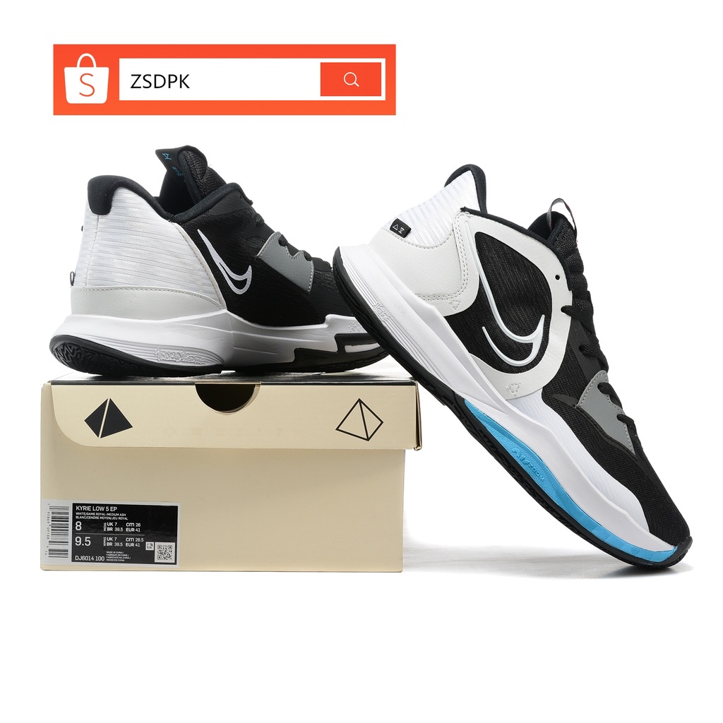 COD !!!100 Original Nike Irving Kyrie Low 5 Black Sport Basketball Shoes for Men Shopee