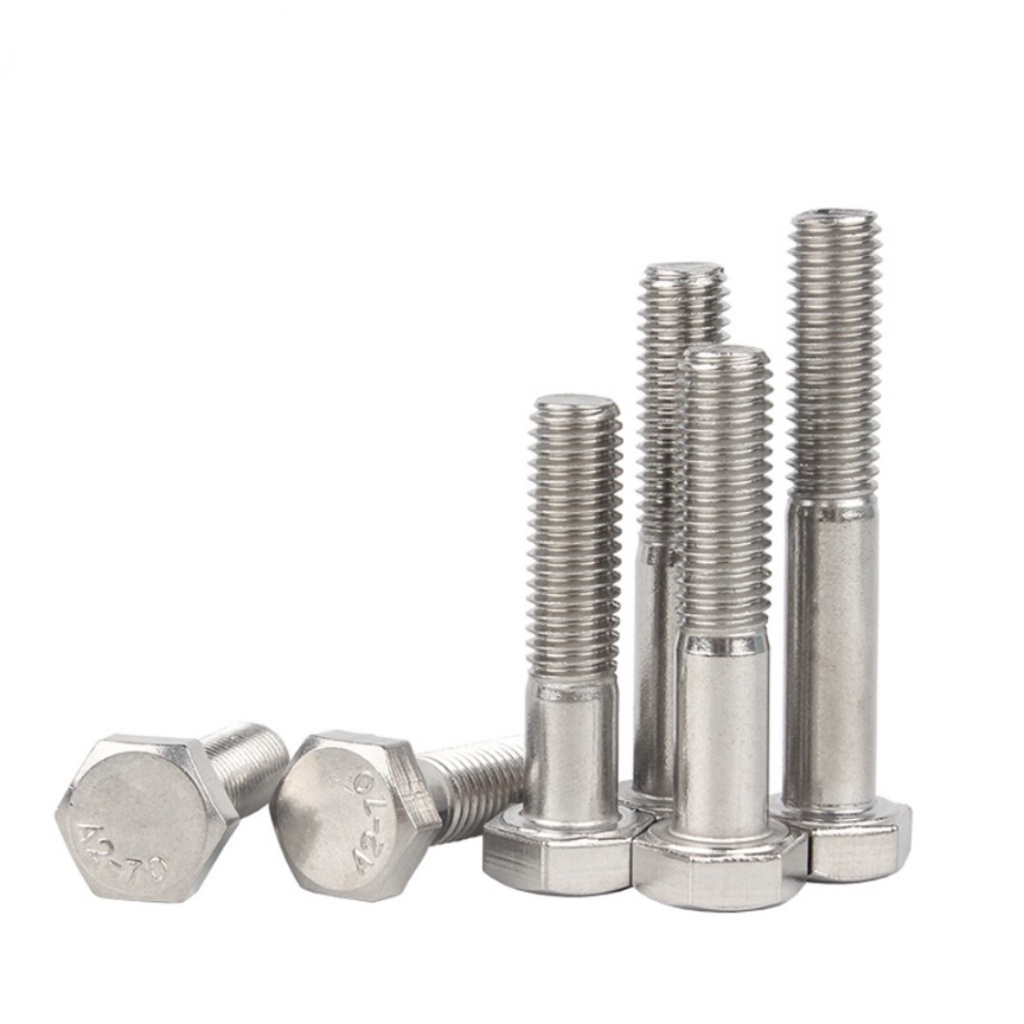 [JC] M10/m12 SUS304 Hexagon Screw Half-tooth Bolt Extension Bolt ...