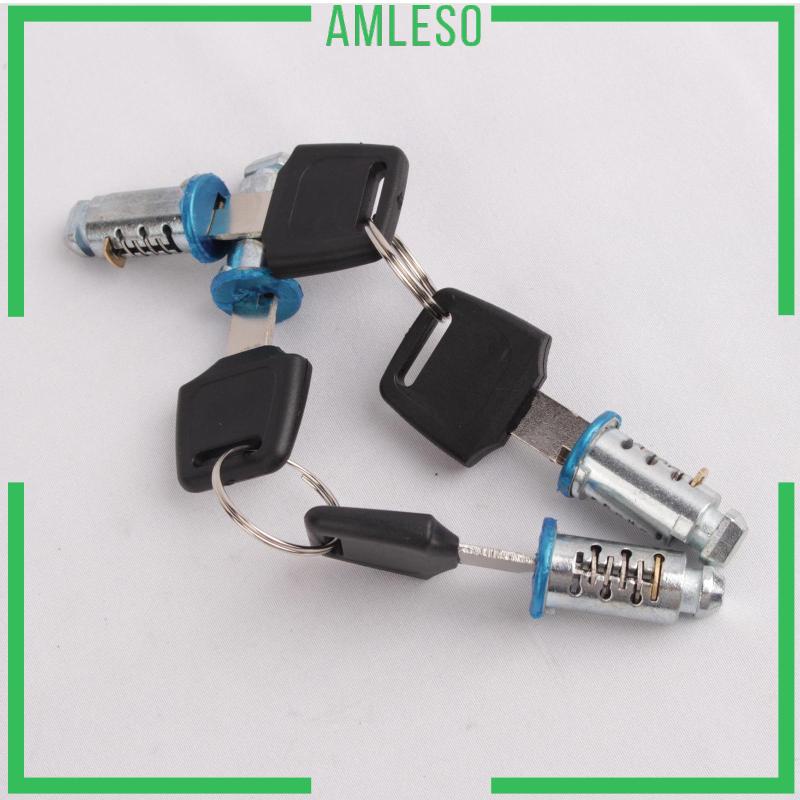 [Amleso] Rooftop Cargo Rack Locks & Keys Locking Key Lock Cylinder for