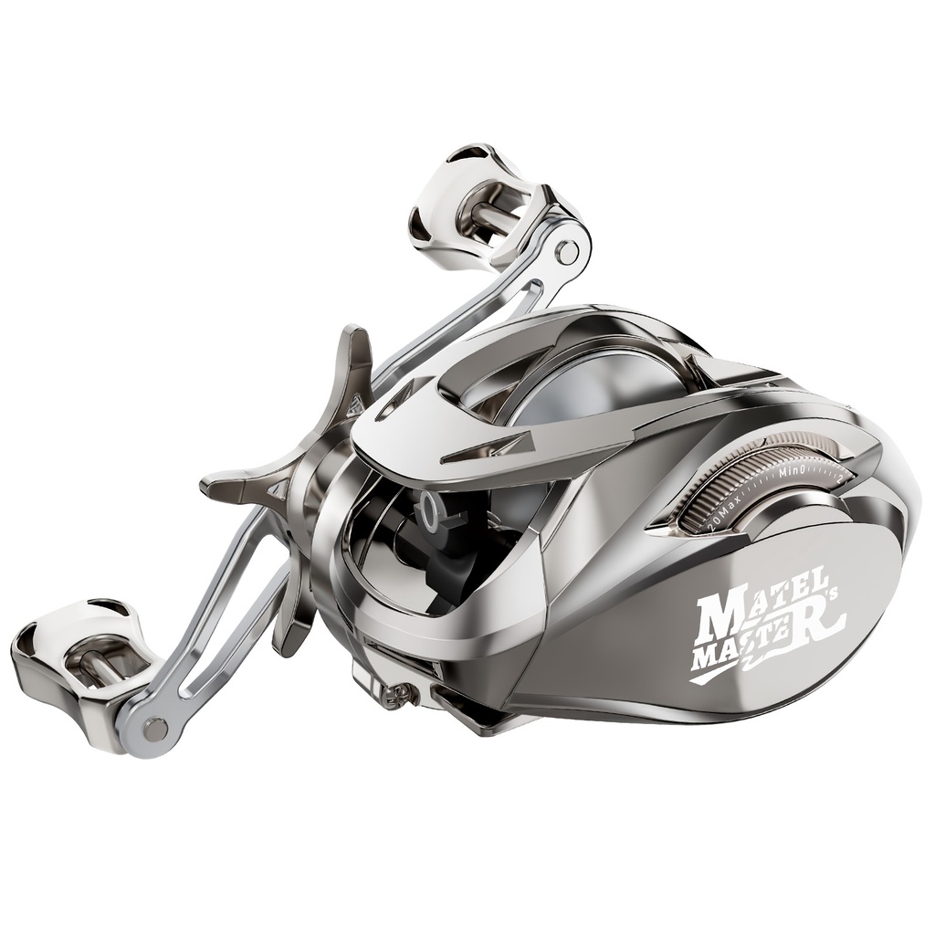 TON MATEL MASTER Advanced Baitcaster Reels 6.21 Gear Ratio, 5 1 Ball