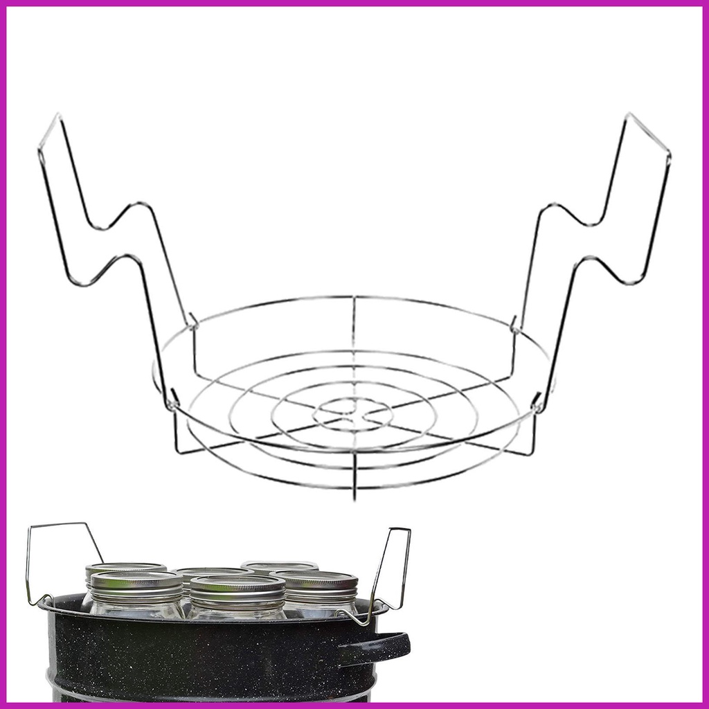 Water Bath Canning Rack Steamer Rack for Pots Hot Water Bath Canner ...