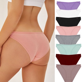 Underwear Women's Pure Cotton Sports Solid Sexy Breathable Briefs. - China  Sexy Breathable Briefs and Women Underwear price