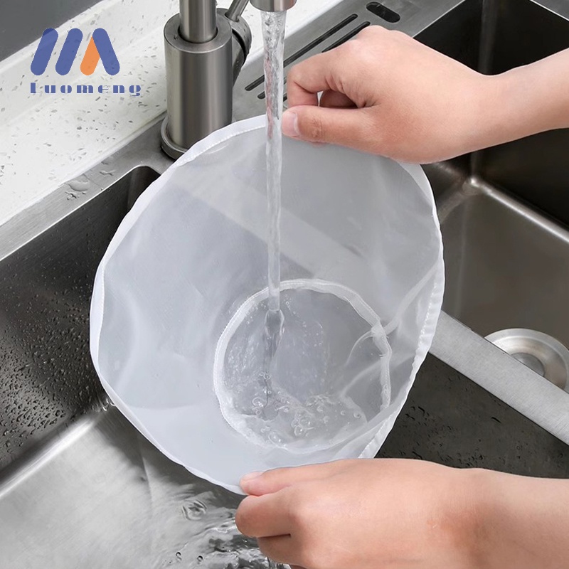 LuoMeng 1Pc Soy Milk Filter Net Bag Nylon Liquid Filter Net Bag Milk ...