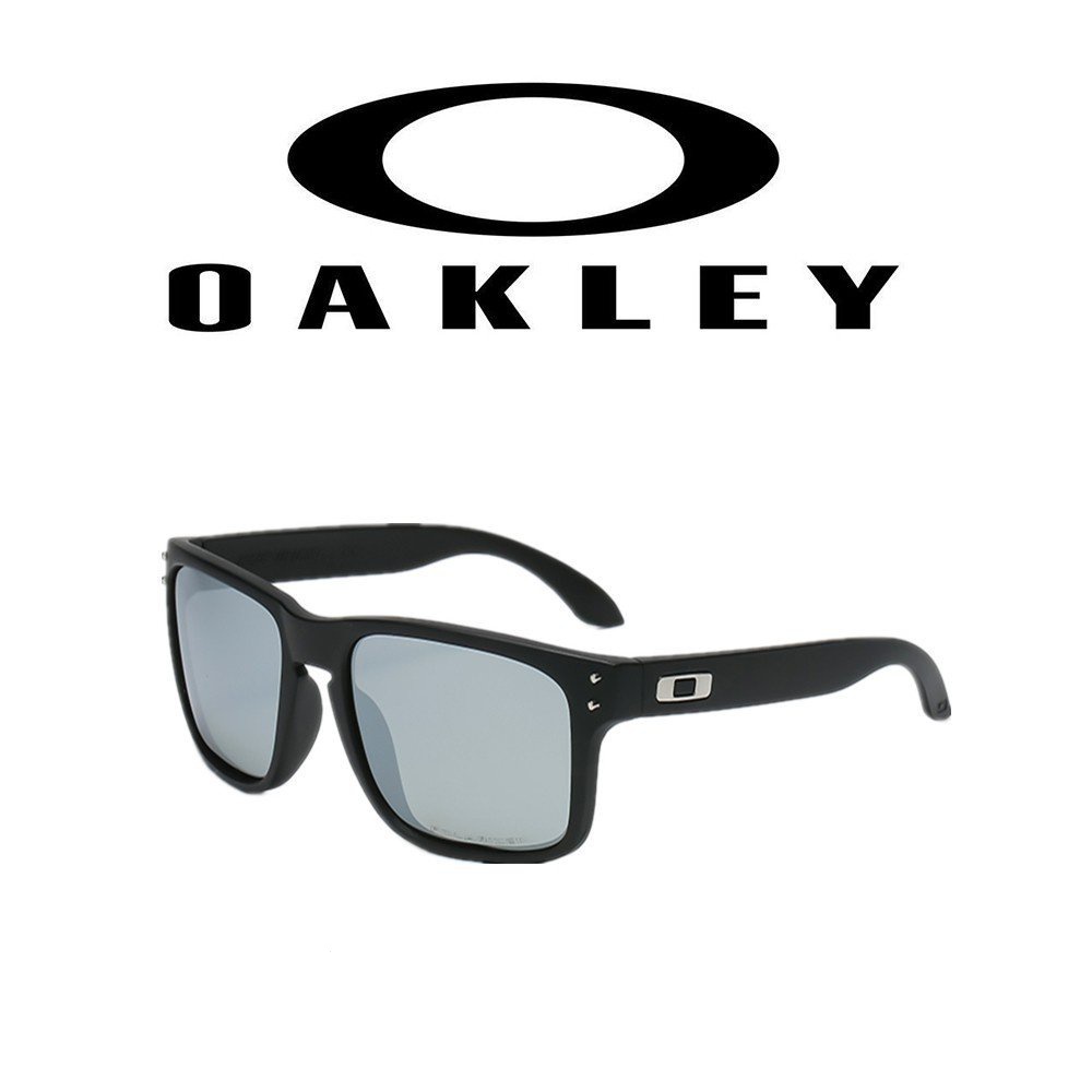 [With box] Oakley Holbrook sunglasses magnifying glass polarized 100
