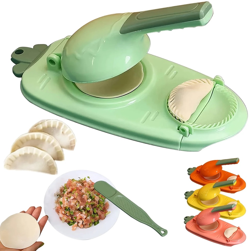 Newly Upgraded Skin-Pressing Artifact Dumpling Skin Mold/Kitchen 2 In 1 ...