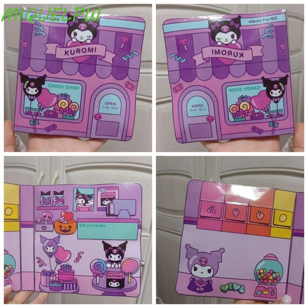 MIQUELPW Melody Quiet Book, Kuromi My Melody Kuromi Busy Book, Activity ...