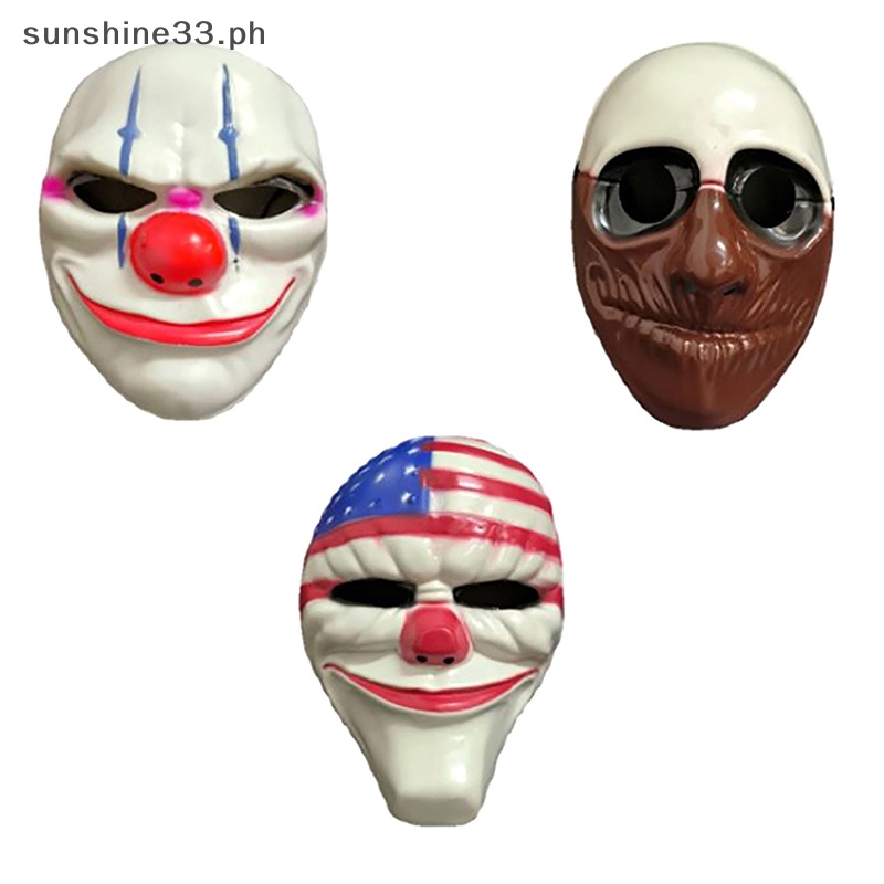 sunshine Halloween Terror Plastic Costume Cos Prop Harvest Day Clown