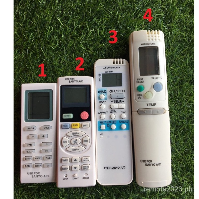 Sanyo air conditioner remote control Shopee Philippines