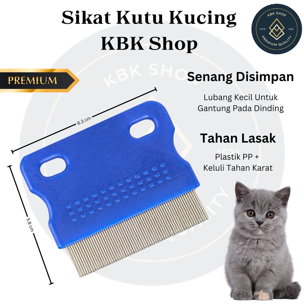 Cat Flea Brush Tight Iron Cat Lice Comb Lice Comb Flea Tick Age