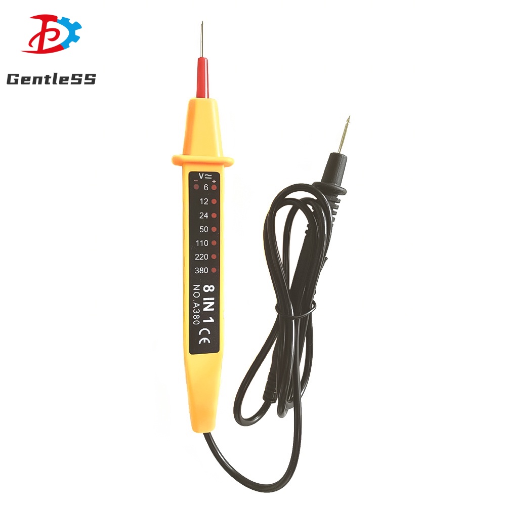 DC 6380V Circuit Tester Light 8 in 1 Voltage Test Pen Polarity