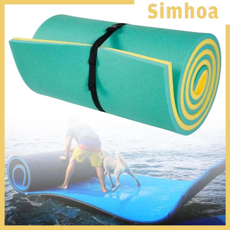 [SIMHOA] Water Float Mat Lounges Mattress Pool Floats Raft Pool Lounger