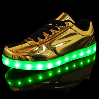 RayZing New Fiber Optic Shoes for Men and Women USB Rechargeable Glowing Sneakers Man Casual Shoes