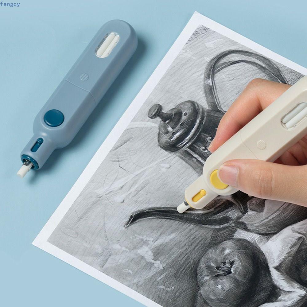 FENGCY Electric Eraser with Refills, Less Rubber Debris Core