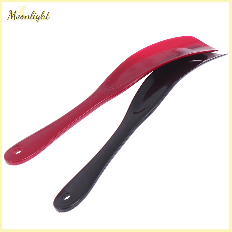 Moonlight> 19cm Shoe Horns Professional Plastic Shoe Horn Spoon Shape Shoehorn Shoe Lifter New
