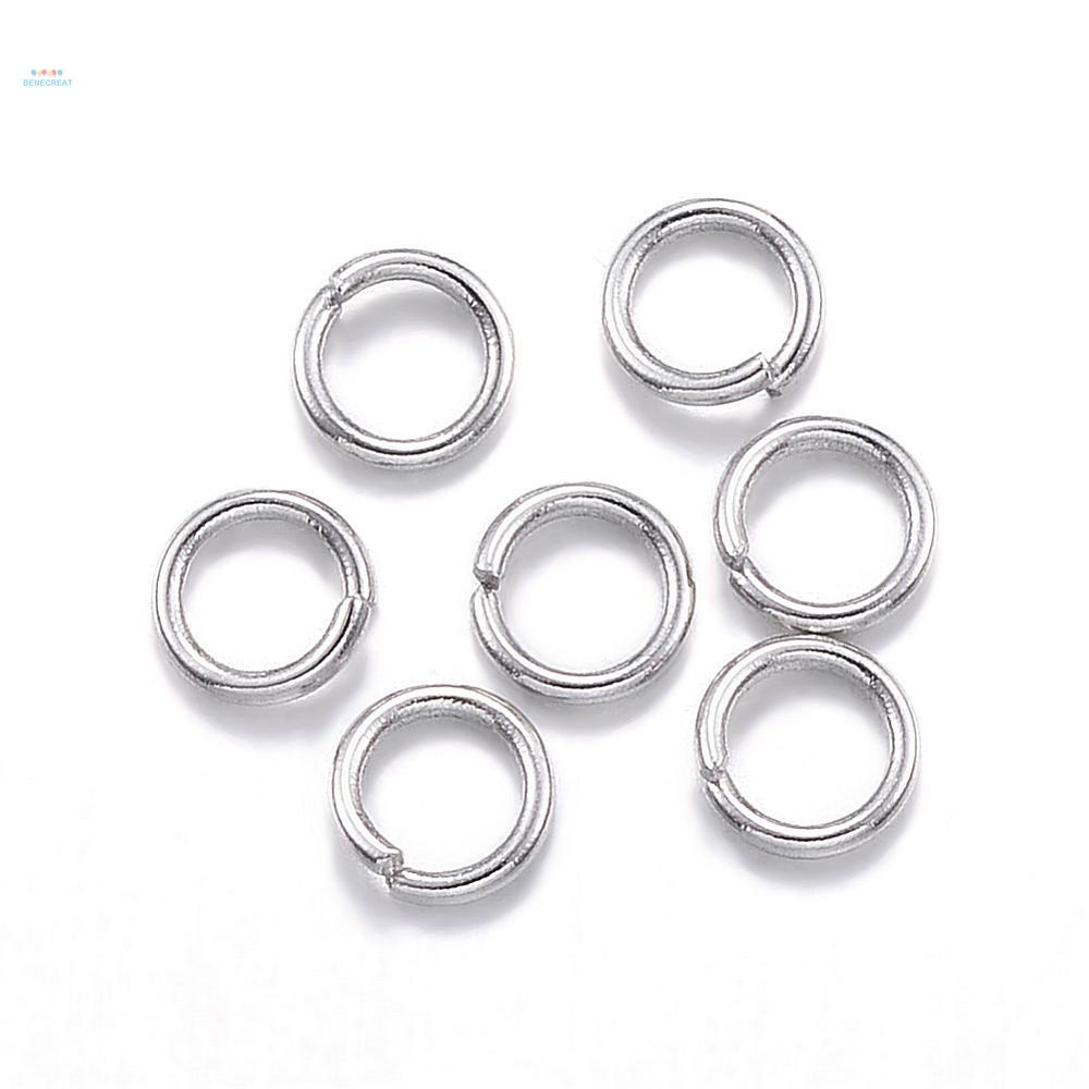 2000pc 304 Stainless Steel Jump Rings Open Jump Rings Stainless Steel ...