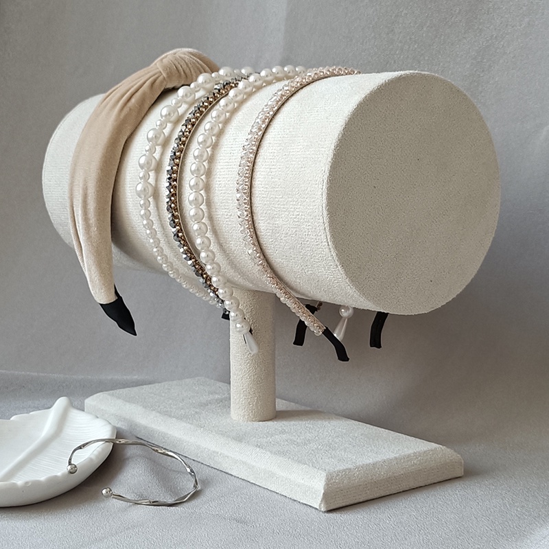 Hairband Display Stand Flocking for Bracelet Headband Display Rack ...