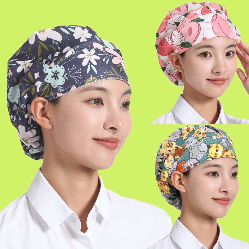 Multi-Use Dustproof & Oil-Resistant Hat for Kitchen/Caregivers for ...