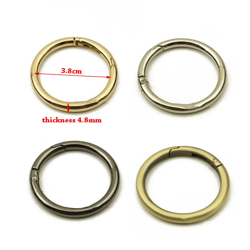 Metal O Ring Openable Keyring Bag Strap Buckle | Shopee Philippines