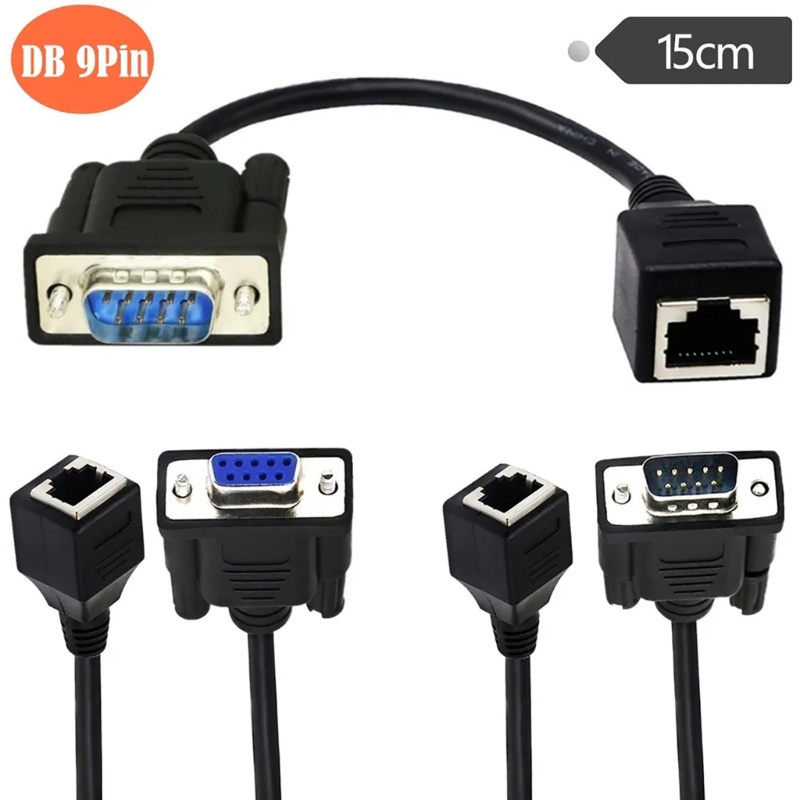 IOR Flexible and Convenient DB9 to RJ45 Extension Cable for Protocol ...