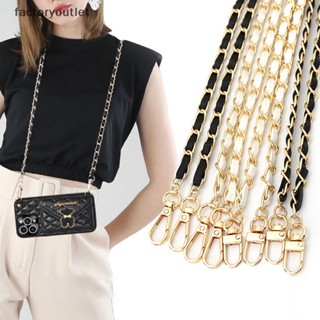 Chain Bag Belts Straps Handles Purse, Bag Chain Strap Part Gold