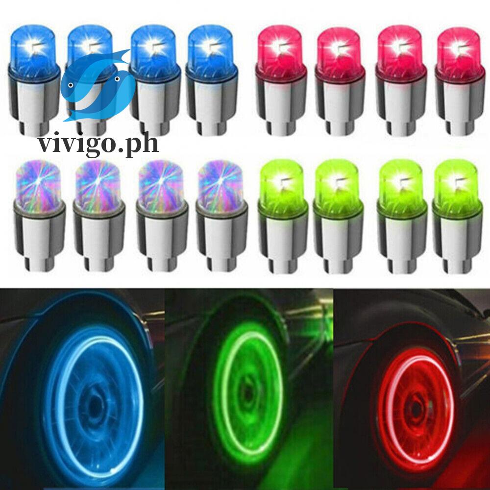 Stay Safe on the Road with 2PCS LED Wheel Light Covers for Cars and