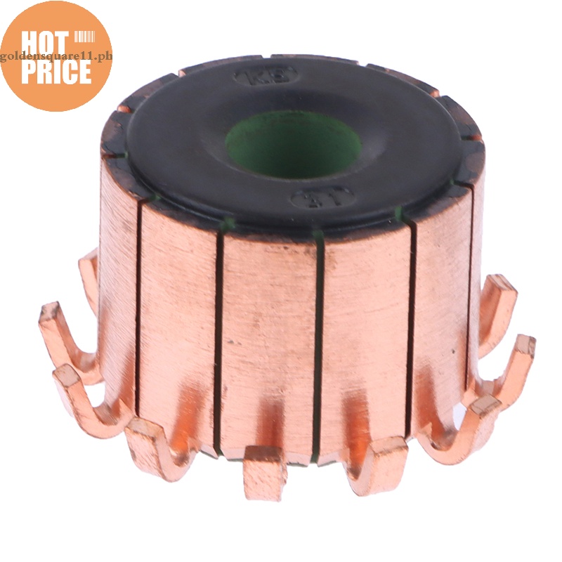 GOLDEN 8x23x17mm 12p Copper Bars Alternator Electric Motor Commutator