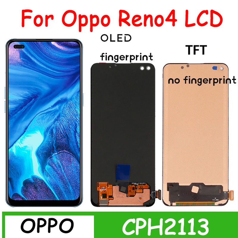 Amoled/tft For Oppo Reno4 CPH2113 LCD Display with Touch Panel Screen ...