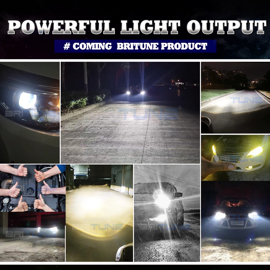 3 Color All-In-One Car LED Headlight H4 LED H1 H7 H11 9005/HB3 LED Fog ...