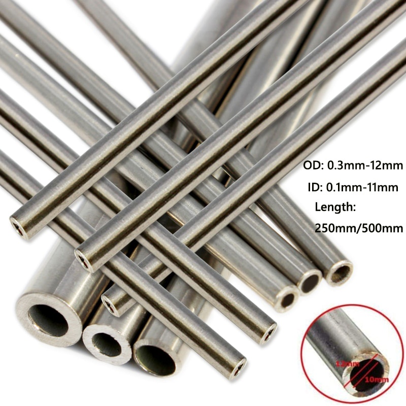 1/4"OD X 0.035" Wall Thickness Stainless Steel SS316 Seamless Round Tube Annealed & Pickled, 1 Meter Length With 6 Length In Bundle, Total 6 Meter