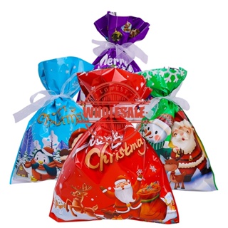 Christmas Aluminum Foil Gift Bags Cookie Food Candy Socks Shaped Bag  Decoration Party Favor Pouches - China Plastic Package Bag, Decoration Bags