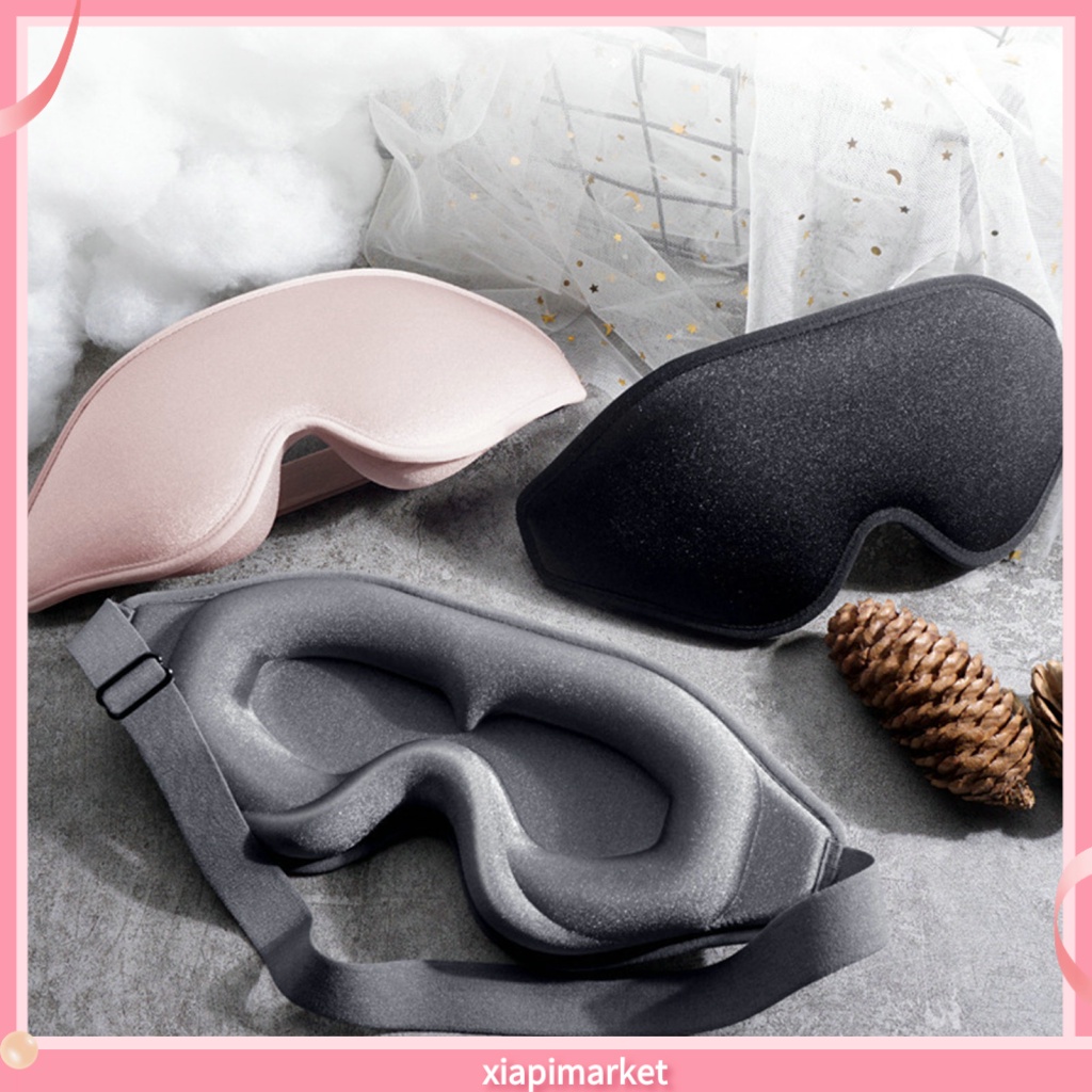 XIA 3d Sleeping Eye Cover No Pressure Eye Cover Memory Foam Eye for