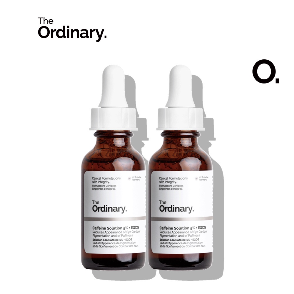The Ordinary Eye Serum Caffeine Solution 5 + EGCG Puffiness Dark Circle 2x30ml Korean
