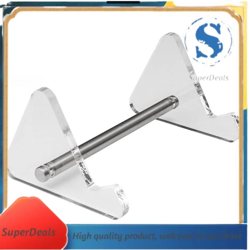 [SuperDeals]1Tier Acrylic Keyboard Display Stand Transparent Keyboard