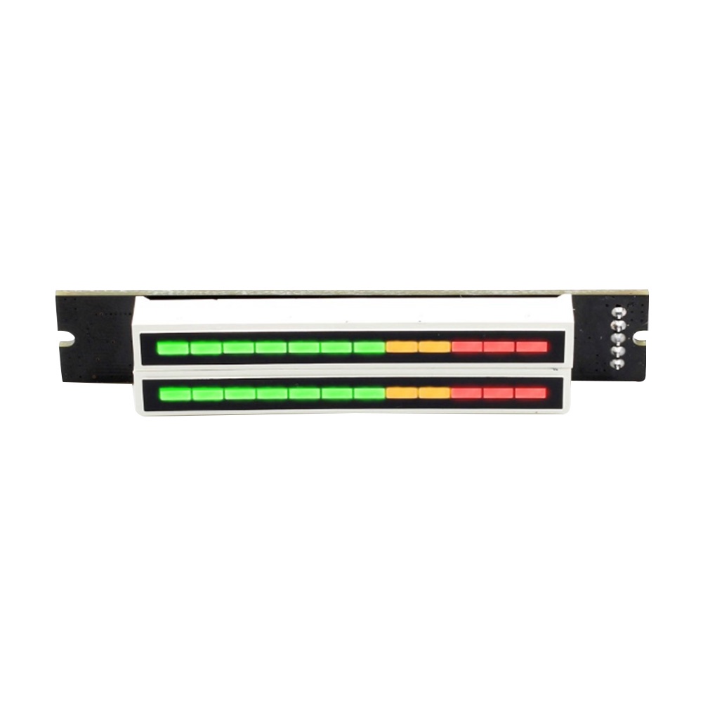 Dual 12 Accessory Double Channel LED Level VU Meter Indicator Lamp ...