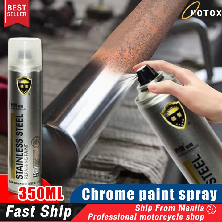 10 years No Rust Chrome paint spray Cartridges With Chrome Plated Steel