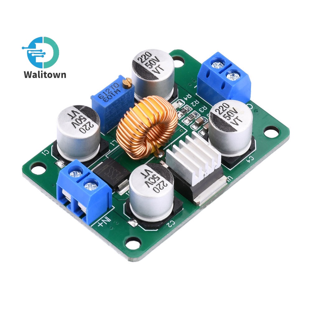 5A 75W DC-DC 4-38V To 1.25-36V Buck Converter Adjustable Step Down ...