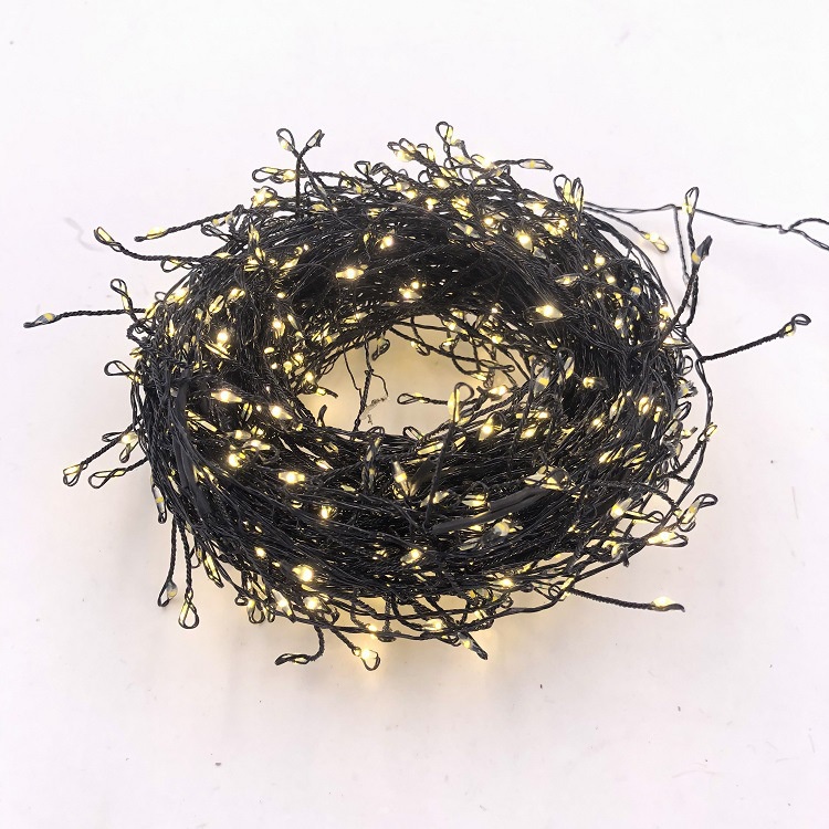 Plug in Firecracker Light String Christmas Decoration 6m 200 LED Copper ...