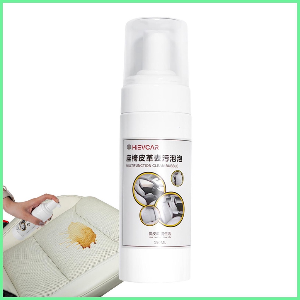 Car Wash Agent Foam Seat Leather AntiAging Cleaner Polish Agent